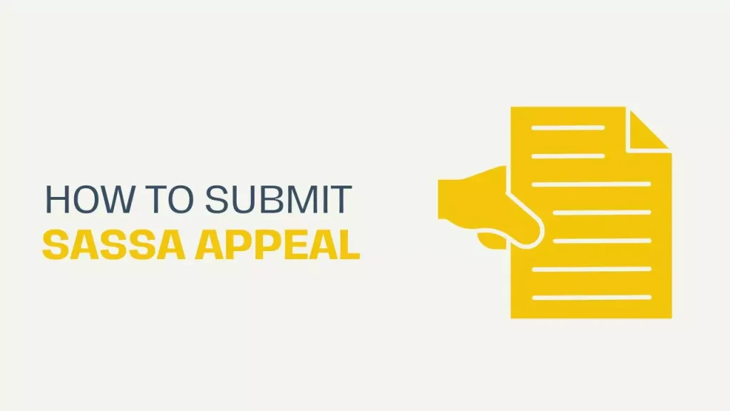 How to submit for a SASSA appeal 